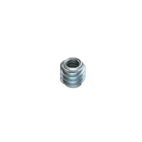 1 x Self Tapping Insert Slotted Zinc Plated M7 Pitch 150 12X17