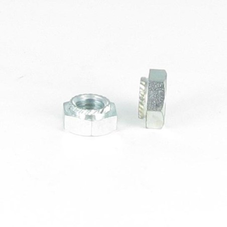 1 x Hexagonal nut to SQUEEZE 8 Zinc Plated