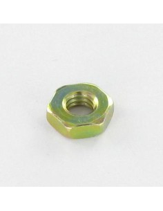 Hexagonal nut M4 Thickness 2.5 FLAT PLATE 8 Yellow Zinc