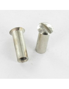 Nut Binder Pan Countersunk Head Slotted M4X12 5X16 Chrome...