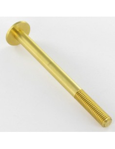 Machine Screw Brass Pan Head Large 20X104 Thread Length:... 2