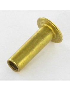 Nut Binder Pan Countersunk Head Slotted M4X13 5.4X19 Brass 2