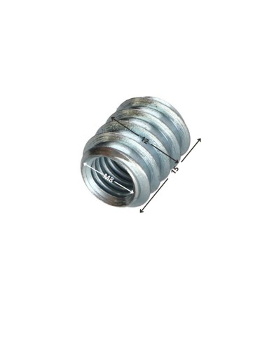 1 x Self Tapping Insert Not Slotted Zinc Plated...