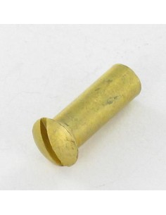 Nut Binder Pan Countersunk Head Slotted M4X12 5X16 Brass