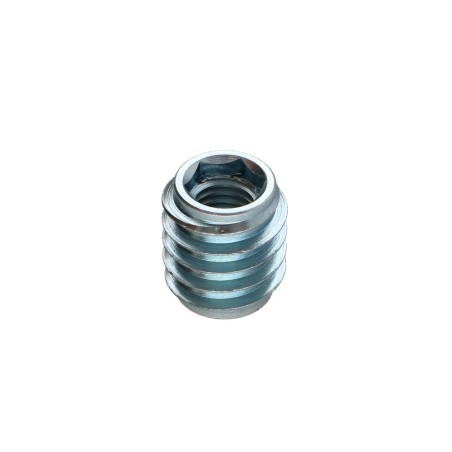 1 x Self Tapping Insert M10 18X20 Hexagon Socket 10 Zinc Plated S/COL