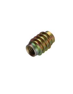 Self Tapping Insert Not Slotted Yellow Zinc M8 15X30