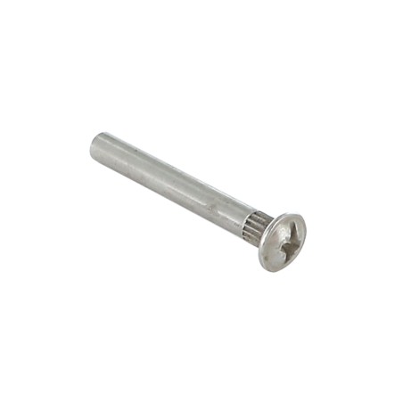 1 x Nut Binder Head Mushroom Pozi And Slotted M4X15 5X40 Nickel Plated