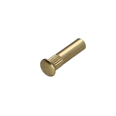 1 x Nut CONNECTED Pan Countersunk Head Knurled 5X20 M4X20 Brass Plated Steel