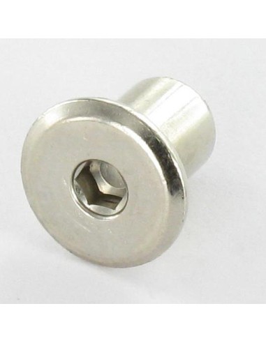 1 x Binder Nuts Flat Head Head Diameter: 15...