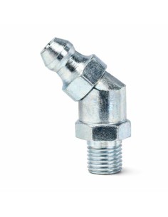 45° angled grease nipple M8 Fine Thread Pitch 100 Zinc...