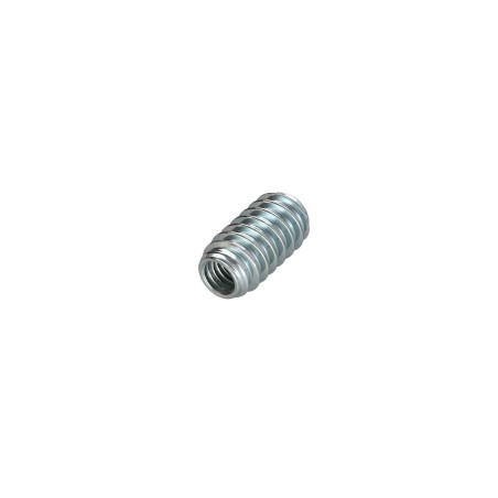 1 x Self Tapping Insert Not Slotted Zinc Plated M8 13X25