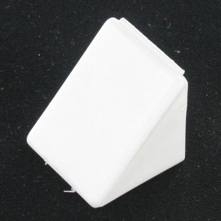 1 x Flange TRIANGLE Plastique 2 Hole White