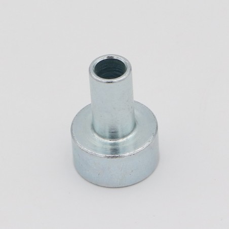 1 x Coupling Nut Shoulder 24X33 Breakthrough 8 Zinc Plated