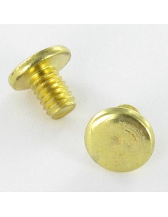 SHUTTER Brass Plated Steel Flat Head 4.3X6 T9