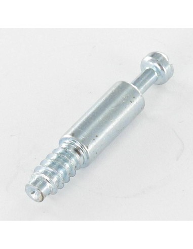 1 x Stud connection Wood 7X39 Zinc Plated