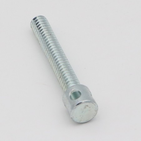 1 x Furniture Screw Zinc Plated M7X45 Head 4 Holes