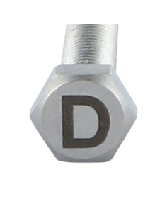Machine Screw Hexagonal Head 8X35 Stainless Steel A4 with... 2