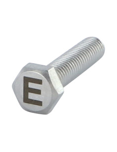 Machine Screw Hexagonal Head 8X35 Stainless Steel A4 with...