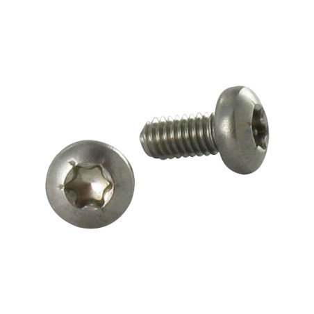 1 x Self Tapping Screw Stainless Steel A2 Cylindrical Button Head Torx 4X8 T20
