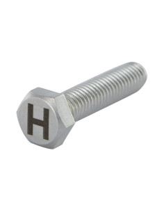 Machine Screw Hexagonal Head 8X35 Stainless Steel A4 with...