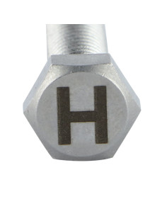 Machine Screw Hexagonal Head 8X35 Stainless Steel A4 with... 2