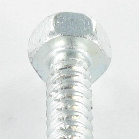 1 x Thread Rolling Screw Self Tapping Screw Hexagonal Head 6.3X50 Stainless Steel A2
