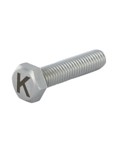 Machine Screw Hexagonal Head 8X35 Stainless Steel A4 with...