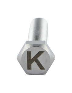 Machine Screw Hexagonal Head 8X35 Stainless Steel A4 with... 2