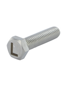 Machine Screw Hexagonal Head 8X35 Stainless Steel A4 with...