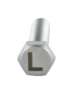 Machine Screw Hexagonal Head 8X35 Stainless Steel A4 with... 2