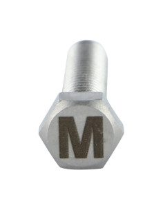 Machine Screw Hexagonal Head 8X35 Stainless Steel A4 with... 2