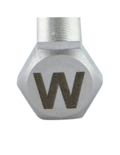 Machine Screw Hexagonal Head 8X35 Stainless Steel A4 with... 2