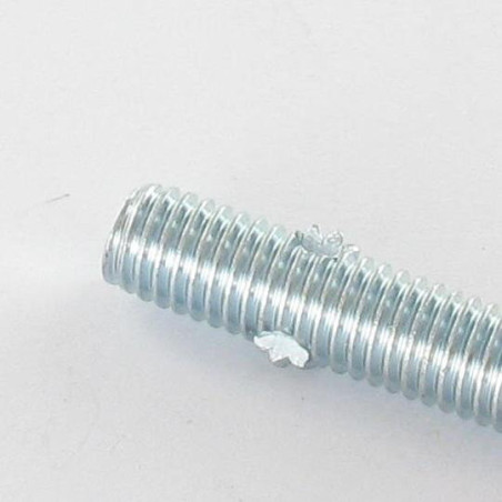 1 x Thread Zinc Plated M8X100 With 2 spurs