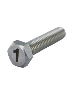 Machine Screw Hexagonal Head 8X35 Stainless Steel A4...