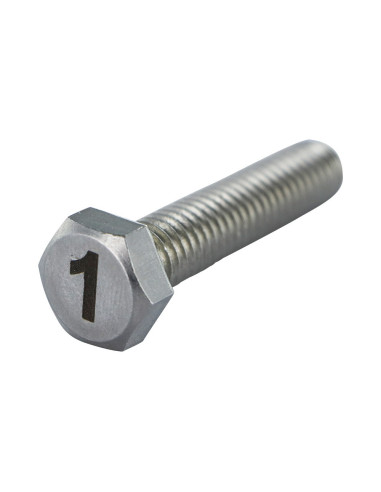 1 x Machine Screw Hexagonal Head 8X35 Stainless...