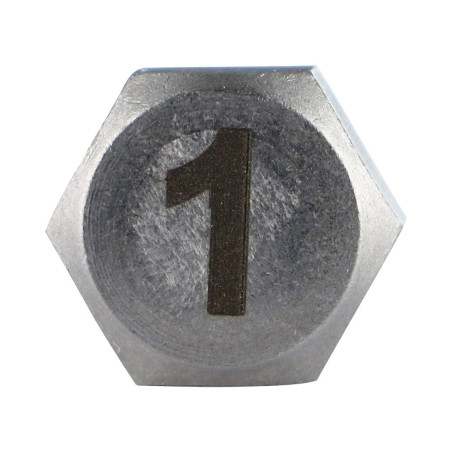 1 x Machine Screw Hexagonal Head 8X35 Stainless Steel A4 Engraving Letter FIGURE 1