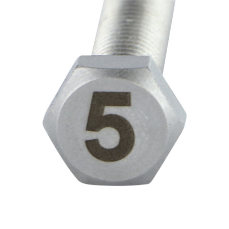 1 x Machine Screw Hexagonal Head 8X35 Stainless Steel A4 Engraving Letter FIGURE 5