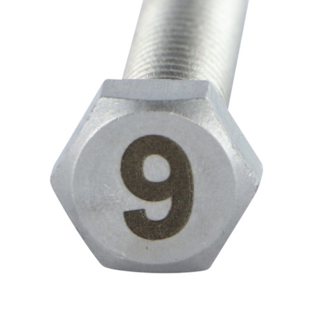 1 x Machine Screw Hexagonal Head 8X35 Stainless Steel A4 Engraving Letter FIGURE 9