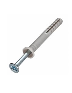 Hammer Plug Countersunk Head 6X80 + Screw 4X85