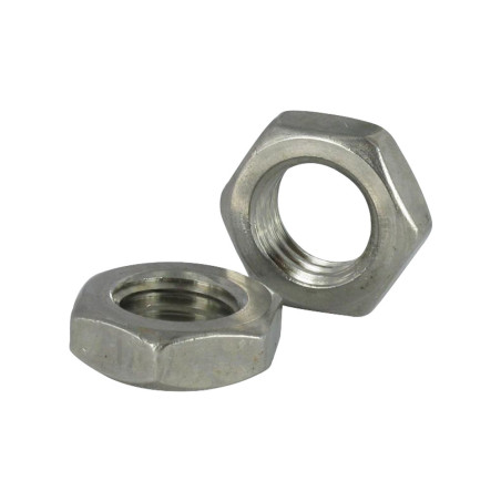 1 x Thin Nut M5 Thickness 2.5 Stainless Steel A4