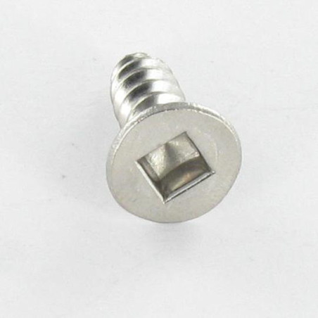 1 x Thread Rolling Screw Countersunk Head Square 4.8X70 Square 2 Stainless Steel A2