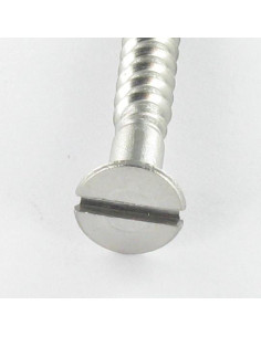 Wood Screw Stainless Steel A2 Countersunk Head Slotted... 2