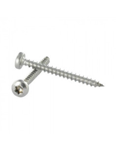 Chipboard Screw Round Head T25 6X90 Thread Length: 54...