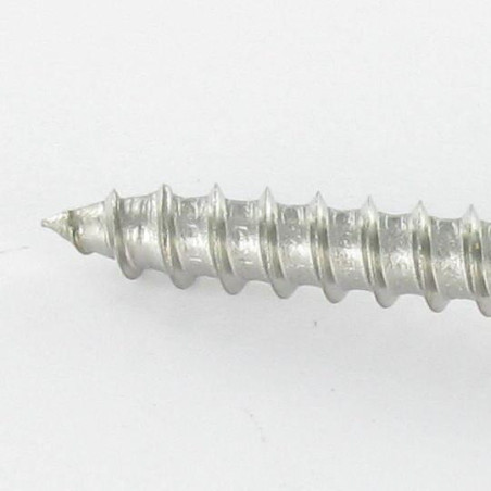 1 x Wood Screw Stainless Steel A2 Countersunk Head Slotted 5X25