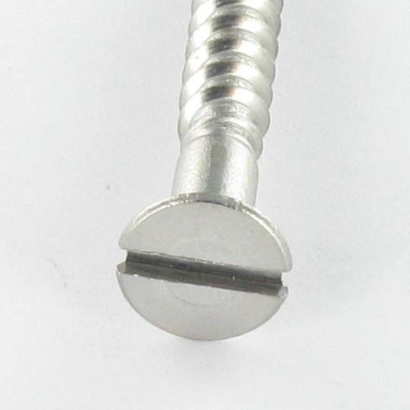 1 x Wood Screw Stainless Steel A2 Countersunk Head Slotted 5X70