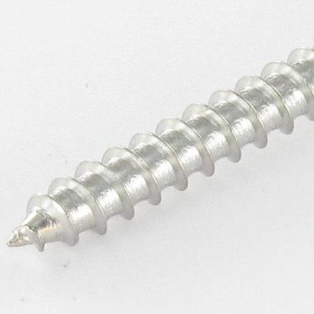 1 x Wood Screw Stainless Steel A2 Round Head Slotted 3X10 micro screw
