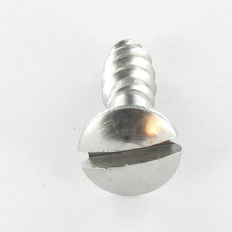 1 x Wood Screw Stainless Steel A2 Pan Countersunk Head Slotted 3X25 micro screw