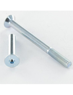 Machine Screw Flat Head Hexagon Recess M8X120 Thread...
