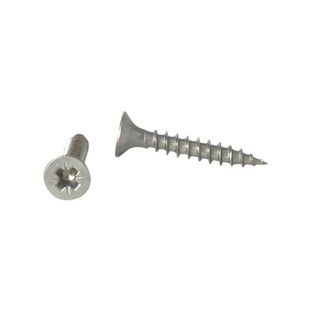 1 x Wood Screw Stainless Steel A2 Countersunk Head Pozi PZ1 2.5X16 micro screw