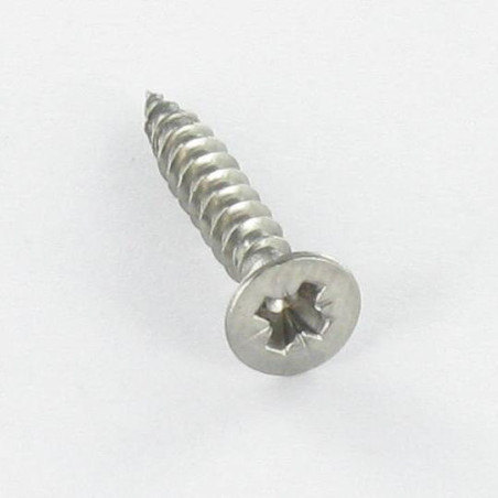 1 x Wood Screw Stainless Steel A2 Countersunk Head Pozi N°1 2.5X16 micro screw